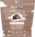 NUFYX® • Heavenly Protein® Powder • World’s Finest 100% Organic American Grown Peas • Vegan • Gluten Free • Low Carb (Dreamy Chocolate, 120 Scoops)