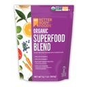 BetterBody Foods Organic Superfood Powder med protein, vitamin C, E och B12 (12,7 oz.)