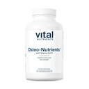 Vital Nutrients Osteo-Nutrients | Vitamin K2 + D3, Calcium och Magnesium för ben- och hjärtsupport * | Vegetariskt tillskott | Gluten, Dairy, Soy Free | 180 kapslar