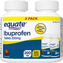 Lika Ibuprofen tabletter, 200 mg, Twin Pack, 500 greve