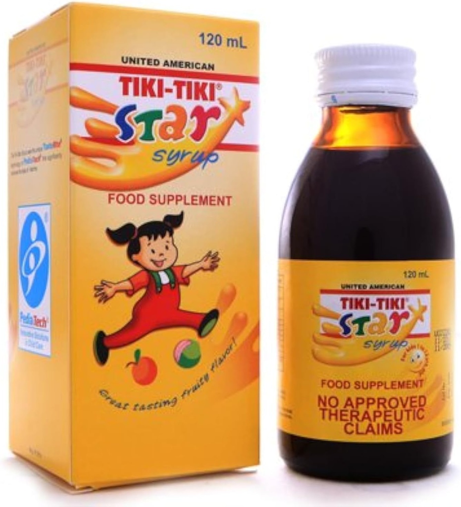 Tiki-Tiki Star Plus Syrup (2 x 120 ml)