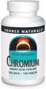 Källa Naturals, Inc. Chromium Chelate 200mcg 100 Tablet