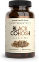 Organisk svart cohosh 1000 mg 60 portioner | Menopaus, nattsvett och sömnstöd | Vegetarisk, organisk, icke-GMO & Glutenfri