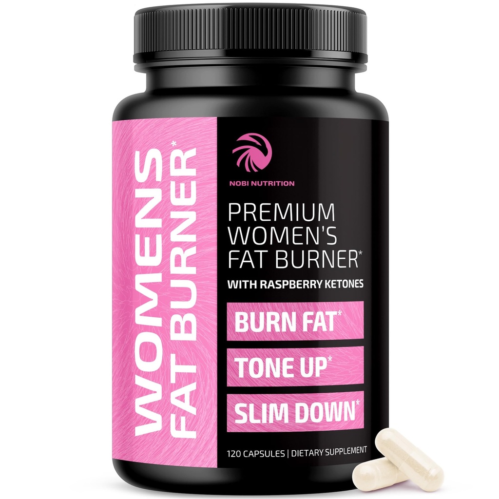 Fettbrännare för kvinnor | viktminskning piller för kvinnor Belly fett | Raspberry Ketones | Appetite Suppressant, Metabolism Booster & Bloating Relief | Diet Pills, viktminskning tillägg | 120 kapslar