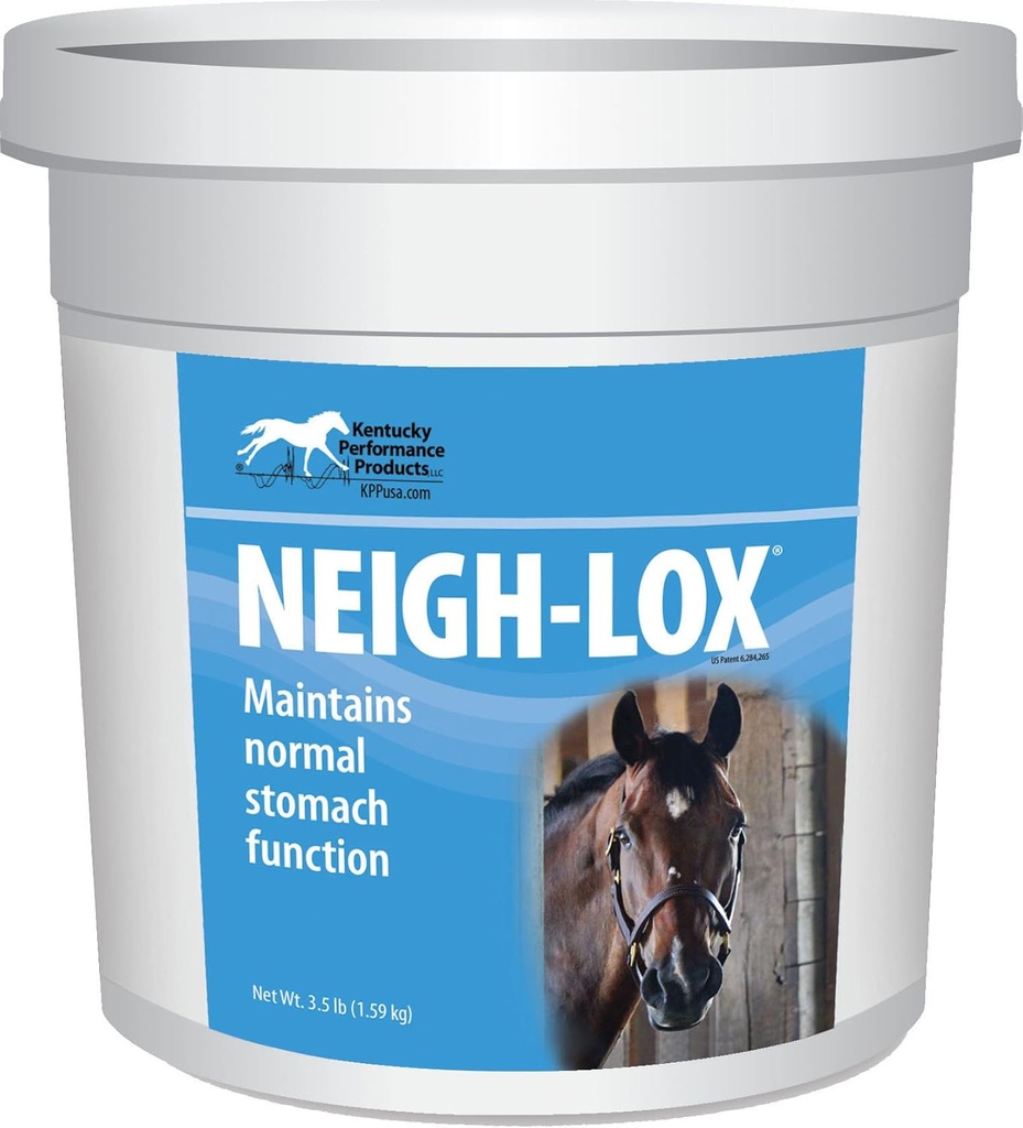 Kentucky Performance Neigh-Lox Digestive Supplement för hästar, 3,5 pund Container