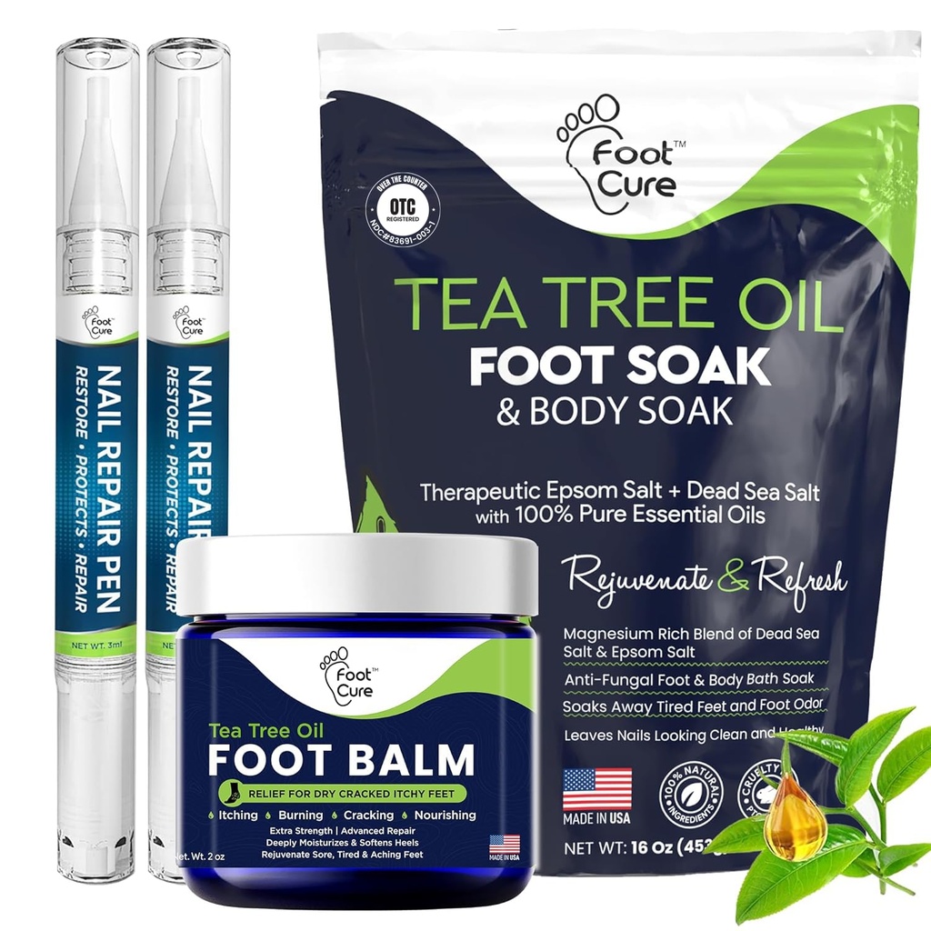 Toenail Fungus Treatment Extra Strength - for fingernails, nail repair, toenail softener, yellow toenail treatment, ingrown nail and foot fungus treatment extra strength