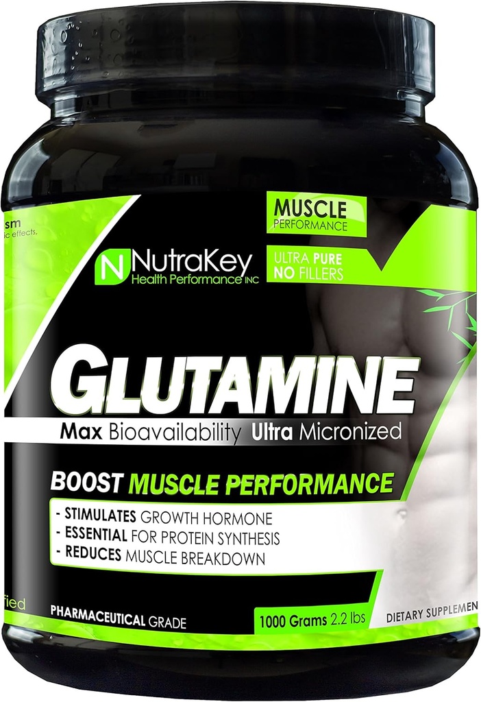 NutraKey L-Glutamin 1000 Gram