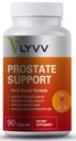 Lyvv Prostate Support med Saw Palmetto, Plant Sterol, Zink, Selenium, Copper och mer för prostata hälsa och urinhälsa, 90 kapslar