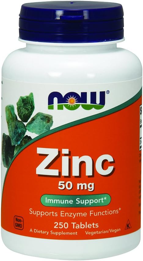 NU Zink Glukonat, 50 mg, 250 tabletter