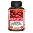 Potent Garden Urinary Support Womens Probiotic for Urinary Tract Health for Women, Cranberry Capsules med 5 miljarder CFUs Cranberry Extract, Prebiotics and Probiotics for Women, 60 Caps, 30 Servings