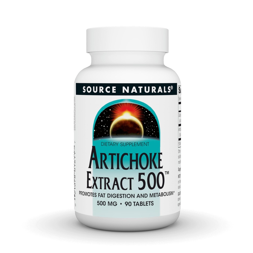 Källa Naturals Artichoke Extract 500mg, 90 tabletter