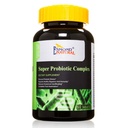 Superprobiotiska komplex (Reduces Occasional Gas/Bloating), GMP, Natural Product Assn Certified, Made in USA - 60 tabletter