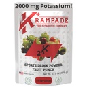 Krampade Electrolytes Powder Potassium Supplement - 2000 mg K +, >2X Mer än kokosvatten | Krampavlastning och förebyggande | Hydrationspulver