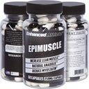 Förbättrad Athlete Epimuscle - Natural Anabolic, Öka Lean Mass, Minska Myostatin, 250mg Pure Epicatechin / 60 kapslar