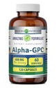 Fantastiska formler Alpha GPC Supplement | 600 Mg Per Serving | 120 kapslar | Icke-GMO | Gluten Free | Tillverkad i USA