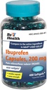 Be Health Mini Ibuprofen 200 Mg Softgels, Pain Reliever/Fever Reducer, Made in USA, 400 Count