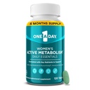 En dag kvinnors aktiva metabolism dagliga väsen, multivitamin för kvinnor, metabolism stöd, vitaminer för kvinnor med alla 8 B-vitaminer, vitamin D, Magnesium och mer,120 greve