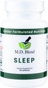 Sömn - Naturtillskott med L-Theanin, Ashwagandha, Magnesium, Valerian Root, Melatonin - Icke-Habit Forming Formel för djup sömn och föryngrande rest - 90 kapslar