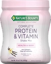 Naturens Bounty Optimal Solutions Proteinpulver med vitamin C