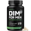 DIM Supplement för Män 300mg | Östrogen Blocker & Aromatase Inhibitor | Extra Styrka Mäns Hormon Balance & Fitness Booster med Diindolylmethane Plus CDG & Broccoli Floret | Gluten-Free | 60 Ct