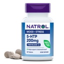 Natrol 5-HTP 200mg, Kosttillskott hjälper till att stödja ett balanserat humör, 60 Time Release tabletter, 60 Day Supply