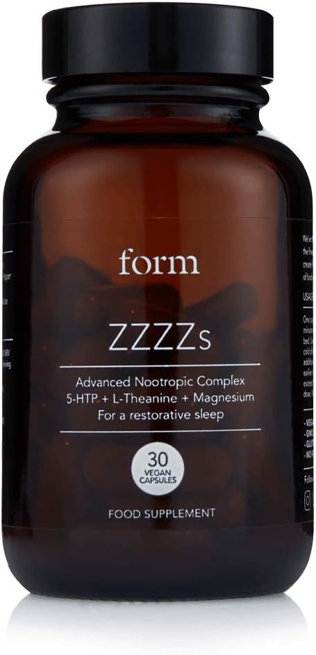 Form ZZZZs - Naturlig Nootropic för sömn | 5HTP | Magnesium | Zink | Kalmning Aminosyror | för en naturligt regenerativ sömn