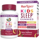 MaryRuth Organics Melatonin Gummies for Kids | 2 månaders leverans | Sleep Gummy for Kids Ages 4 + | Melatonin 1 mg | Avslappning & Sleep Support | Vegan | Gluten Free | 60 Räkna