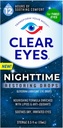 Clear Eyes Nighttime Restoring Eye Drops, Säker för Nightly Use för 12 timmars lugnande komfort, 0,5 Fl Oz