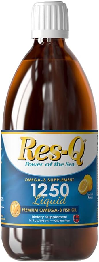 Res-Q 1250 Omega-3 Fisk Oil Liquid