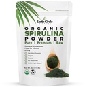 Spirulina Powder, Kosher, Raw och Non-Irradiated | Pure Vegan Protein | Premium Superfood, Hög i Aminosyror och antioxidanter - 4 Ounce