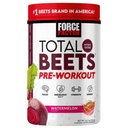 FORCE FACTOR Total Beets Pre-Workout Powder för att öka energi & uthållighet, öka styrka och förbättra blodflöde och pumpar, kväveoxidtillskott med Beet Root Powder, Watermelon, 30 portioner