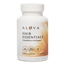 Alaya Hair Essentials - Hair Supplement med Biotin, Keratin, Folic Acid, Vitamin B12, B6 - Lab Tested - Gluten Free - 30 Day Supply
