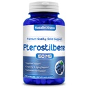 Extra styrka Pterostilbene Supplement | Vegan Friendly 150mg Pterostilbene Capsules | Antioxidant Supplement för åldrande hjärtimmun och hjärnstöd | Made in the USA (180 Day Supply)