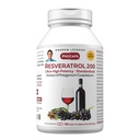 ANDREW LESSMAN Resveratrol-200mg - 180 kapslar - Rödvinets fördelaktiga, naturligt förekommande antioxidant, utan alkohol. Tillsatser gratis