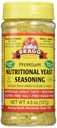 Braggs Nutritional Yeast 4.5oz 2 Pack