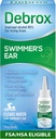 Debrox Swimmer's Ear Drops med Isopropyl Alcohol, Ear Drying Drops för vuxna och barn, 1 Fl Oz