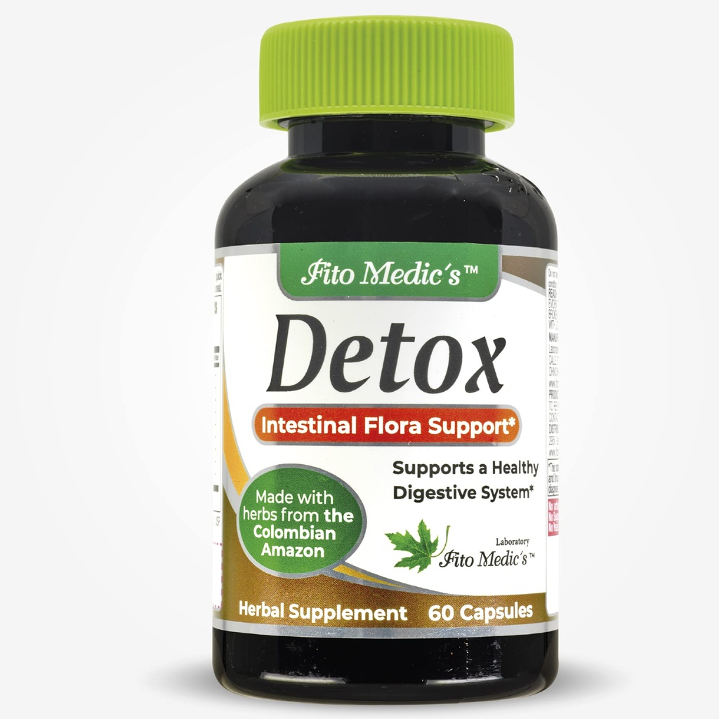 Lab - Detox Cleanse - 30 Days- Colon Cleanse - Avancerad Formel 9 Herbs Blend, intestinal Flora Support och - Colon Broom- Ultra High Absorption.