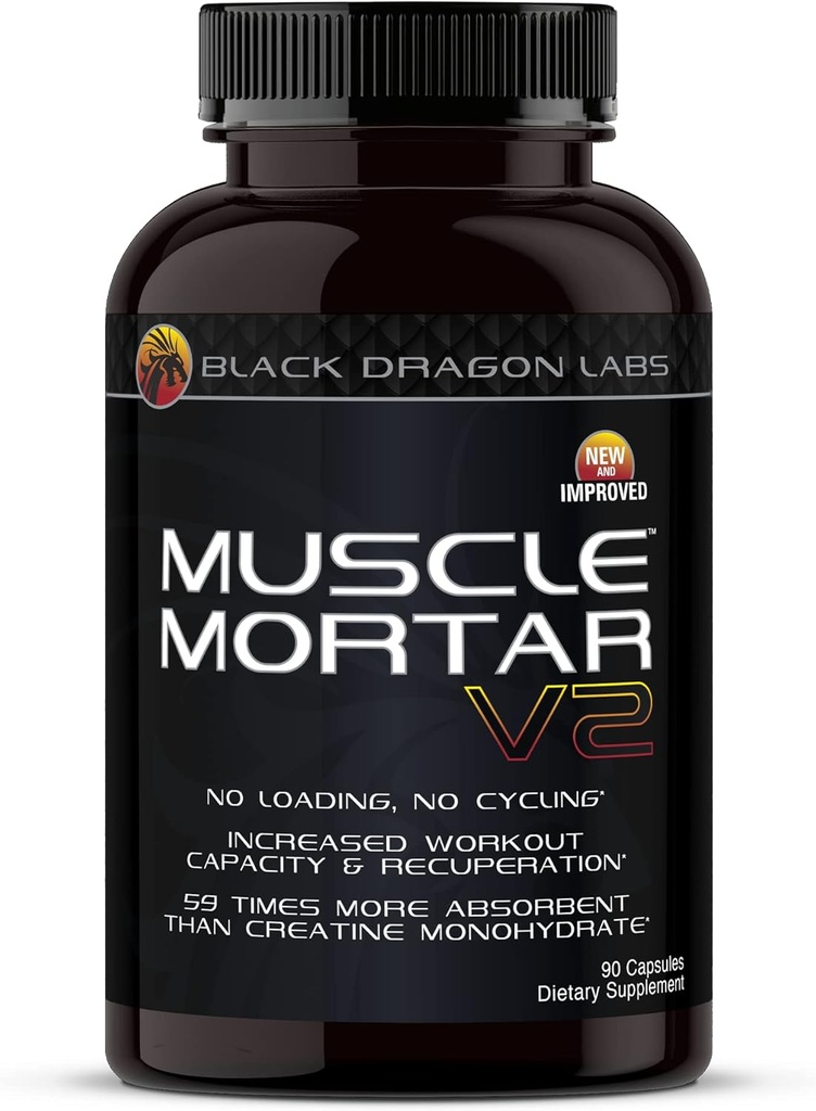 Muscle Mortar Creatine HCL | Öka styrka och uthållighet | 30 portioner