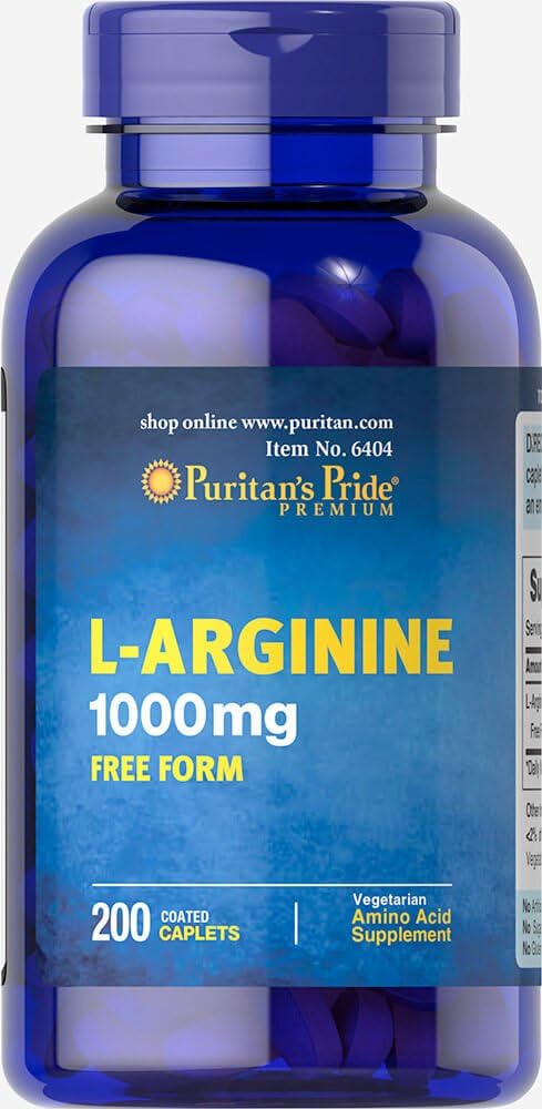 Puritans Pride L-arginin 1000 mg-200 kapell