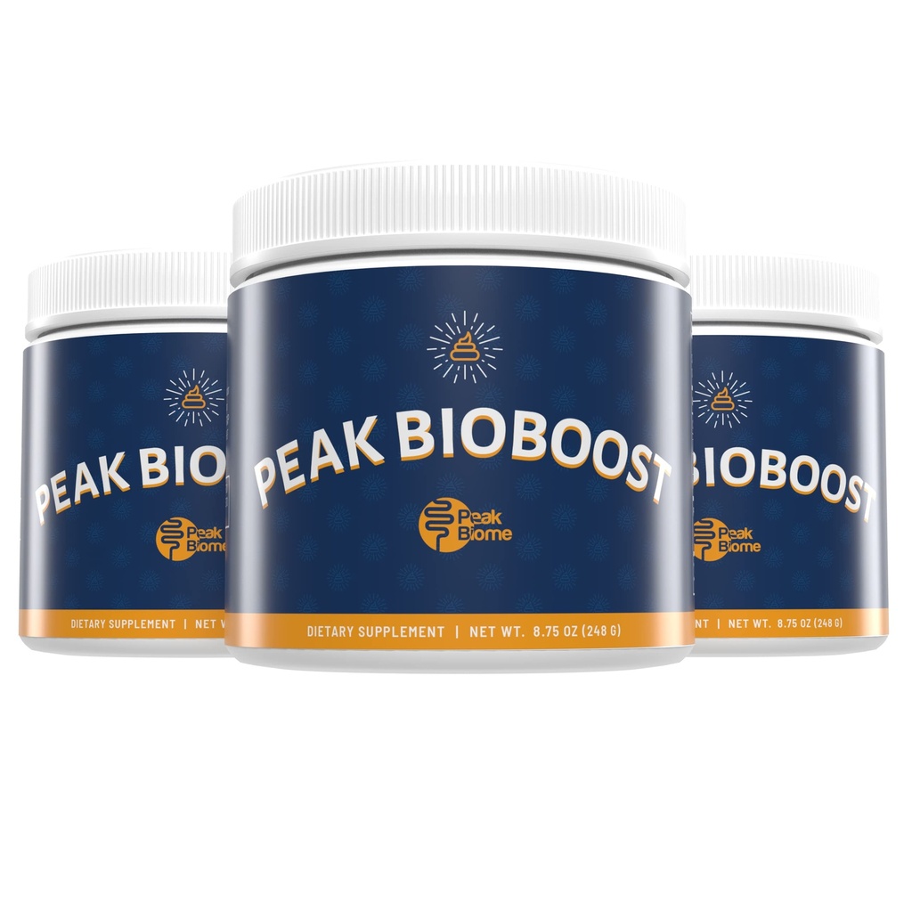Peak BioBoost Prebiotic Fiber Supplement för Colon Cleanse - smaklösa Digestive Nutritional Supplements - Lätt att lösa - Ingen gluten, soja eller mejeri - 3-månaders leverans - 90 portioner