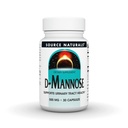 Källa Naturals D-Mannose, Potent Urinary Tract & Bladder Health Support *, 500mg - 30 kapslar