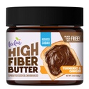 Leckar High Fiber Butter (minskat socker, nötter gratis, tarmmikrobiomvänligt) för enkel frukost (Turmeric och Ginger (minskat socker))