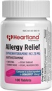 Difenhydramin HCI | Diphenhydramin allergi lindring | Antihistamin Diphenhydramin 25 mg tabletter | 100 greve