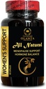 Klimakteriet Support Supplement - Naturlig klimakteriet Supplement för kvinnor, Premenopausal Supplement, Blend innehåller standardiserade växtbaserade extrakt - 1 flaska 60 kapslar