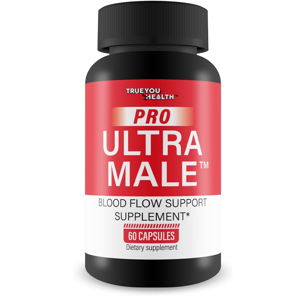 Pro Ultra Male - Vårt bästa blodflödesstödstillägg - Avancerade blodflödespiller Manligt blodflödeskapslar - Män Blodflöde - Blodcirkulationstillskott för män hjälper blodflödet öka cirkulationen