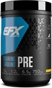 EFX Sports Training Ground Pre Workout Powder | Energy & Muscle Pumps | med Hydromax Glycerol, Citrulline, Beta Alanine | 300mg koffein | 20 portioner (Orange Mango)