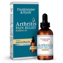 Frankincense och Myrrh Arthritis Pain Relief Rubbing Oil - Arthritis Pain Reliever med Frankincense Essential Oil för Sciatica, Lägre Tillbaka, hals, händer, knän, gemensamma och axlar, 2 fl.oz. - 1 Pack