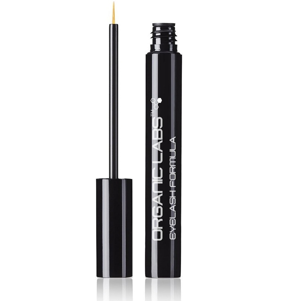 Organiska Labs - Eyelash & Eyebrow Growth Serum - Enhancer Behandling för att växa naturliga, Lush, Lavish Eyelashes & Eyebrows - Bästa Rapid Brow & Lash Boost för längre, Fuller Lashes och Tjockare Brows
