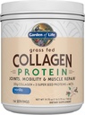 Garden of Life Grass Fed Collagen Protein Powder - Vanilla, 14 portioner, pulver för gemensamma Mobility Muscle Repair, Collagen Peptides + Super Seeds + Coconut MCTs, Keto Supplement