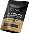 Kalcium 600 mg med vitamin D3 20mcg, 250 belagda tabletter - Benhälsostöd